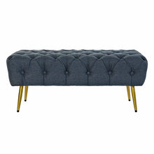 Last inn bildet i Galleri-visningsprogrammet, Krakk DKD Home Decor Blå Polyester Metall (103 x 46 x 42 cm)
