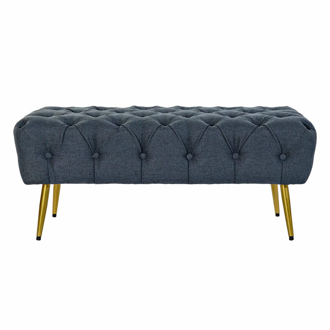Krakk DKD Home Decor Blå Polyester Metall (103 x 46 x 42 cm)
