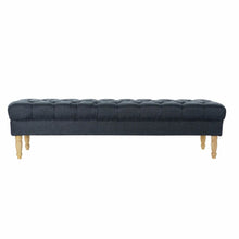 Last inn bildet i Galleri-visningsprogrammet, Krakk DKD Home Decor Blå Polyester Gummitre (158 x 50 x 42 cm)
