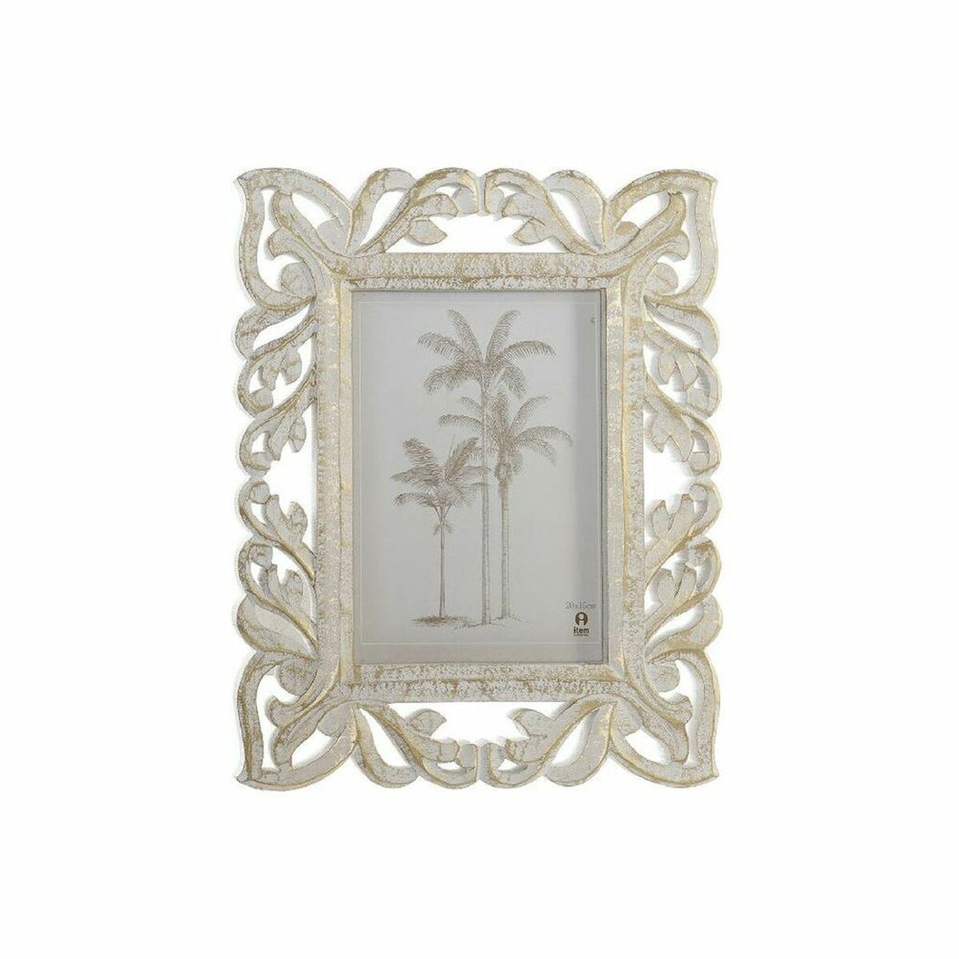 Fotoramme DKD Home Decor Krystall Indianer Tre MDF (26.5 x 2 x 31.5 cm)