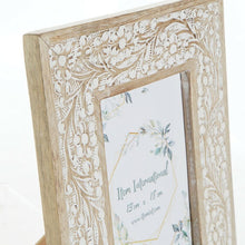 Last inn bildet i Galleri-visningsprogrammet, Fotoramme DKD Home Decor Treverk av mangotre Indianer (23 x 2 x 28 cm)
