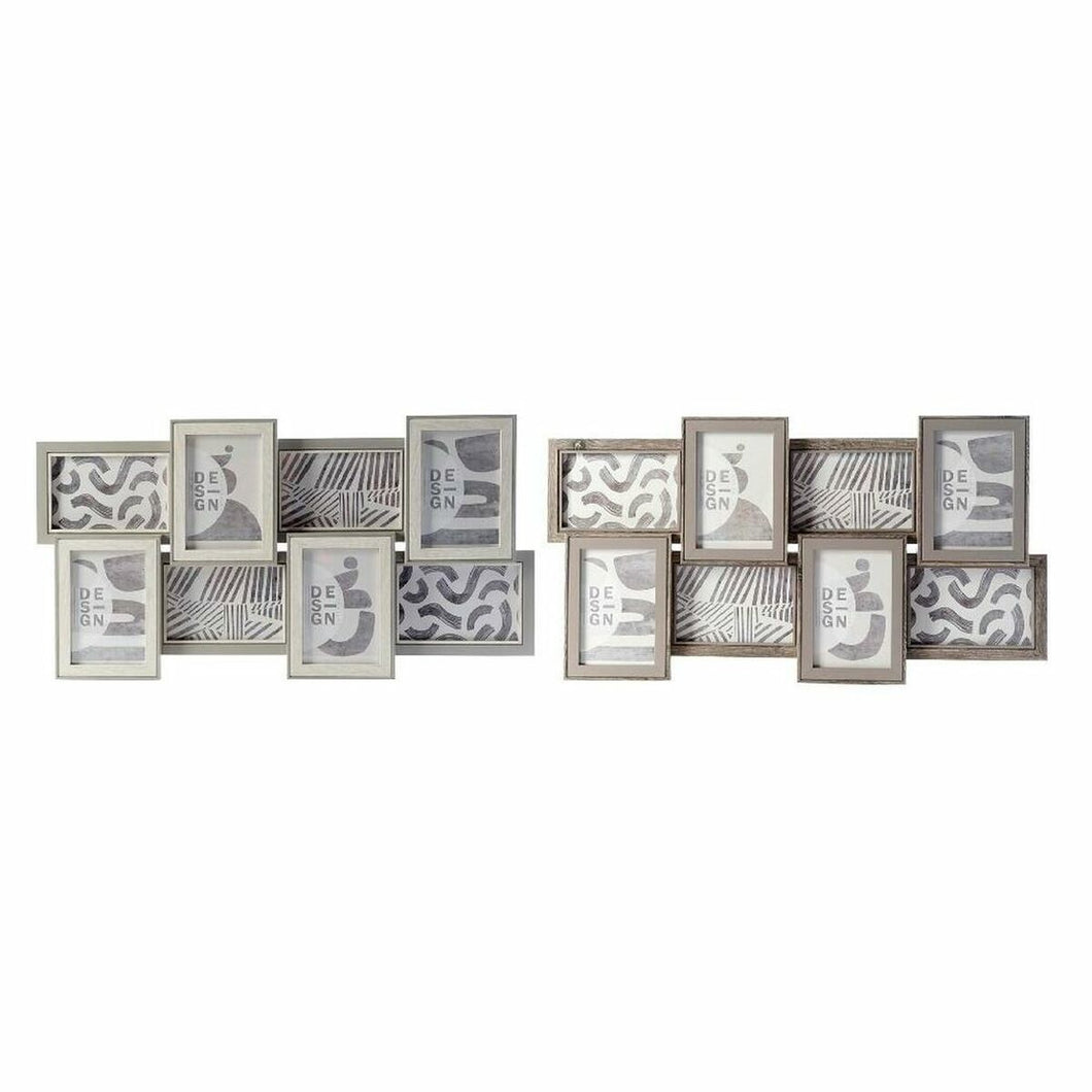 Fotoramme DKD Home Decor Krystall Tre MDF (60 x 3 x 32 cm) (2 pcs)