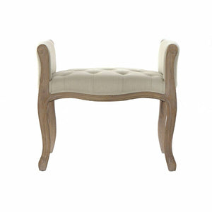 Krakk DKD Home Decor   Naturell Grå Polyester Fløyel Gummitre (65 x 46 x 60,5 cm)