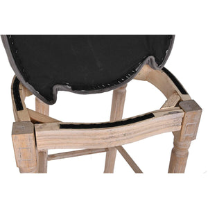 Krakk DKD Home Decor Gran Lin Mørke Grå (48 x 42 x 121 cm)
