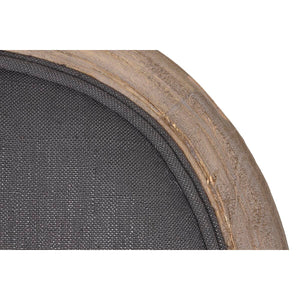 Krakk DKD Home Decor Gran Lin Mørke Grå (48 x 42 x 121 cm)