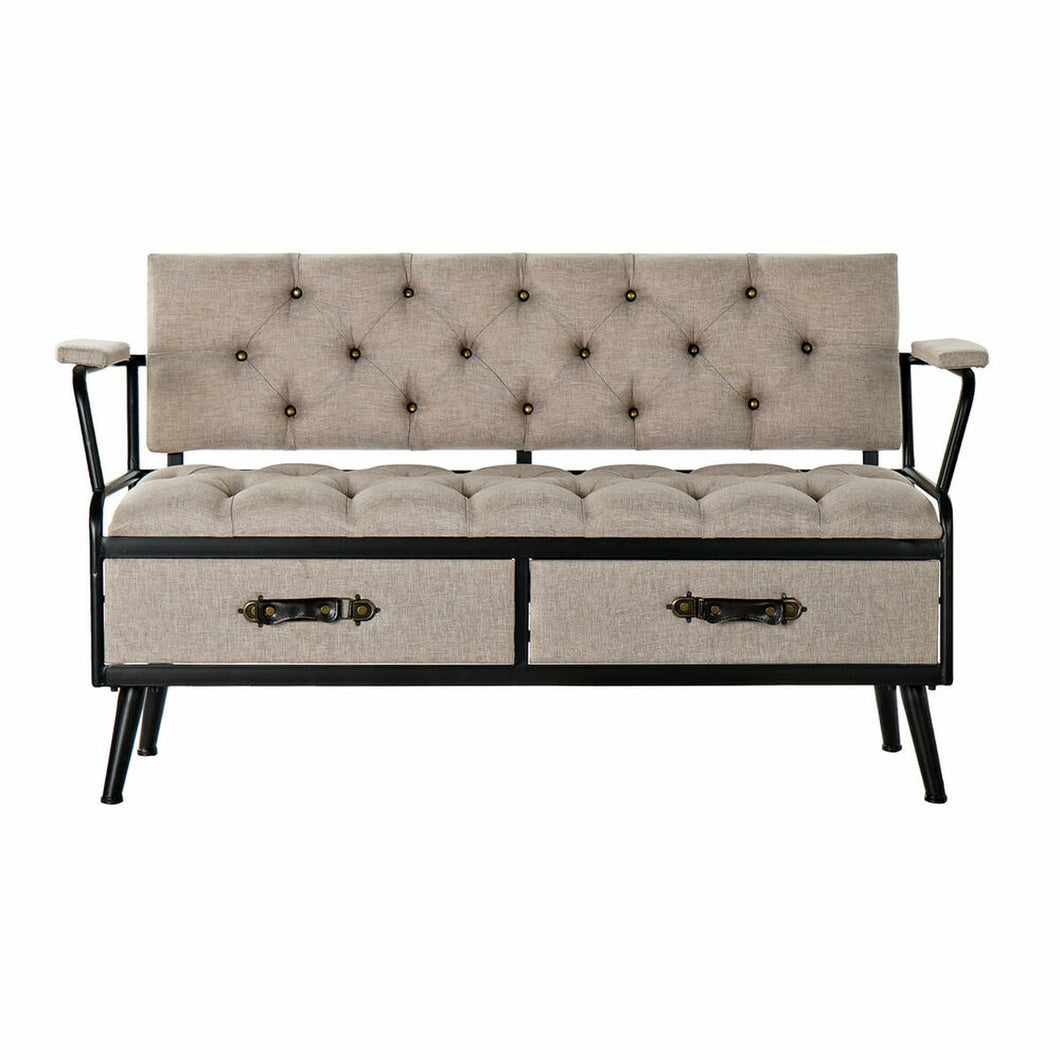 Krakk DKD Home Decor Beige (136 x 44 x 76 cm)