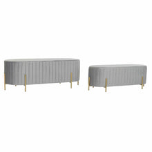 Last inn bildet i Galleri-visningsprogrammet, Krakk DKD Home Decor Grå (123 x 50 x 45 cm) (105 x 39 x 37 cm) (2 pcs)
