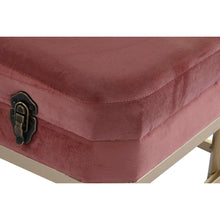 Last inn bildet i Galleri-visningsprogrammet, Krakk DKD Home Decor Rosa Gyllen (80 x 40 x 47 cm) (2 pcs)
