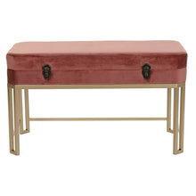 Last inn bildet i Galleri-visningsprogrammet, Krakk DKD Home Decor Rosa Gyllen (80 x 40 x 47 cm) (2 pcs)
