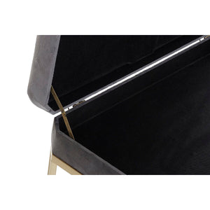 Krakk DKD Home Decor Grå Gyllen (80 x 40 x 47 cm) (2 pcs)