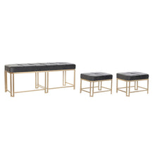 Last inn bildet i Galleri-visningsprogrammet, Krakk DKD Home Decor Grå (3 pcs) (120 x 40 x 47 cm)
