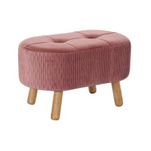 Last inn bildet i Galleri-visningsprogrammet, Krakk DKD Home Decor Naturell Lyse Rosa (60 x 35 x 36 cm)
