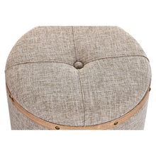 Last inn bildet i Galleri-visningsprogrammet, Krakk DKD Home Decor   Naturell Beige Tre Polyester (120 x 44 x 43 cm)
