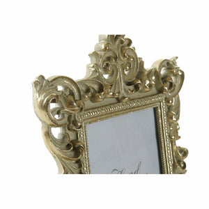 Fotoramme DKD Home Decor Gyllen Harpiks Shabby Chic (21,5 x 3 x 31 cm)