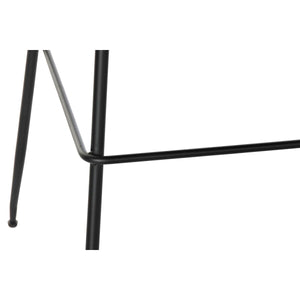 Krakk DKD Home Decor Metall Mørke Grå PU PP (50 x 53 x 114 cm)