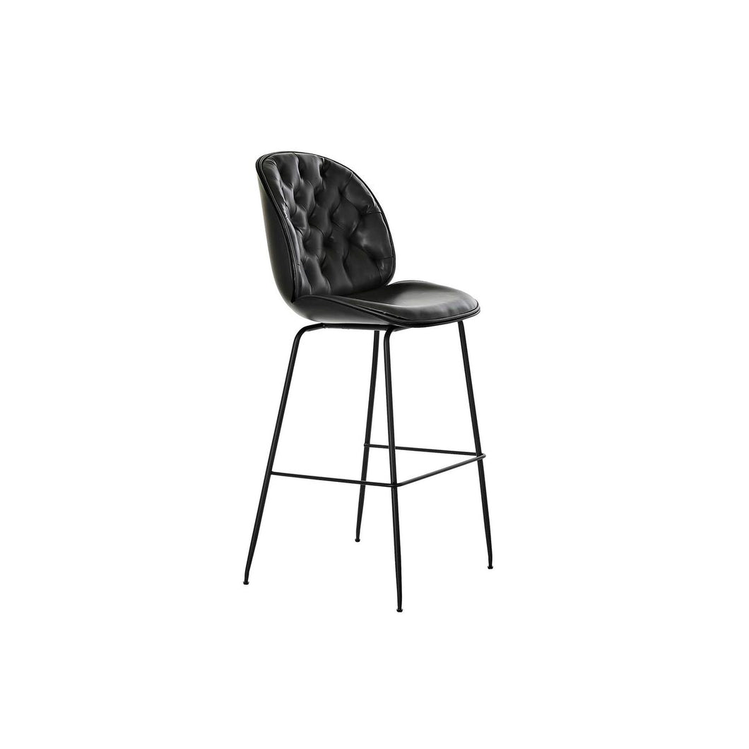 Krakk DKD Home Decor Metall Mørke Grå PU PP (50 x 53 x 114 cm)