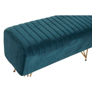Krakk DKD Home Decor   Metall Turkis Polyester (90 x 31 x 47 cm)