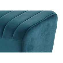 Last inn bildet i Galleri-visningsprogrammet, Krakk DKD Home Decor   Metall Turkis Polyester (90 x 31 x 47 cm)
