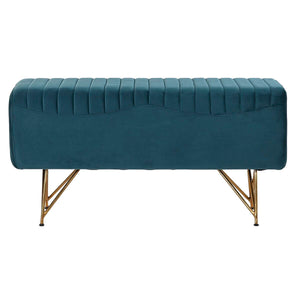 Krakk DKD Home Decor   Metall Turkis Polyester (90 x 31 x 47 cm)