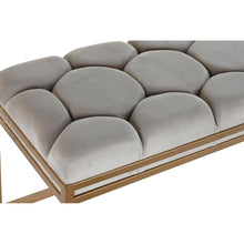 Last inn bildet i Galleri-visningsprogrammet, Krakk DKD Home Decor   Beige Metall Polyester (100 x 40 x 50 cm)
