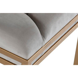 Krakk DKD Home Decor   Beige Metall Polyester (100 x 40 x 50 cm)
