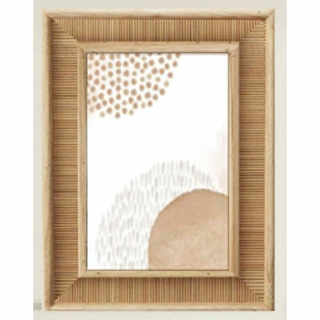 Fotoramme DKD Home Decor Naturell MDF (29 x 1,5 x 34 cm)