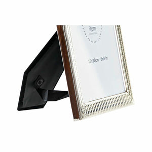 Fotoramme DKD Home Decor Sølv Metall Shabby Chic (17 x 2 x 22 cm)