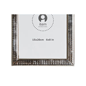 Fotoramme DKD Home Decor Sølv Metall Shabby Chic (17 x 2 x 22 cm)