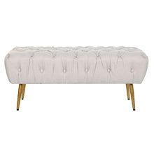 Last inn bildet i Galleri-visningsprogrammet, Krakk DKD Home Decor Metall Polyester (103 x 46 x 42 cm)
