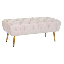 Last inn bildet i Galleri-visningsprogrammet, Krakk DKD Home Decor Metall Polyester (103 x 46 x 42 cm)
