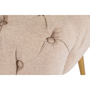 Krakk DKD Home Decor Metall Polyester Fløyel (103 x 46 x 42 cm)
