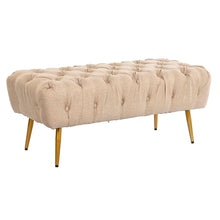 Last inn bildet i Galleri-visningsprogrammet, Krakk DKD Home Decor Metall Polyester Fløyel (103 x 46 x 42 cm)
