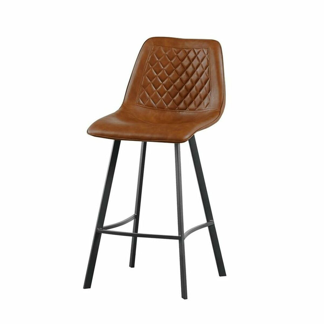 Krakk DKD Home Decor Metall Mørkebrunt PU (56 x 49 x 110 cm)