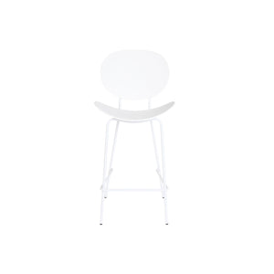Krakk DKD Home Decor Svart Metall Hvit polypropylen (52,5 x 49 x 104 cm)