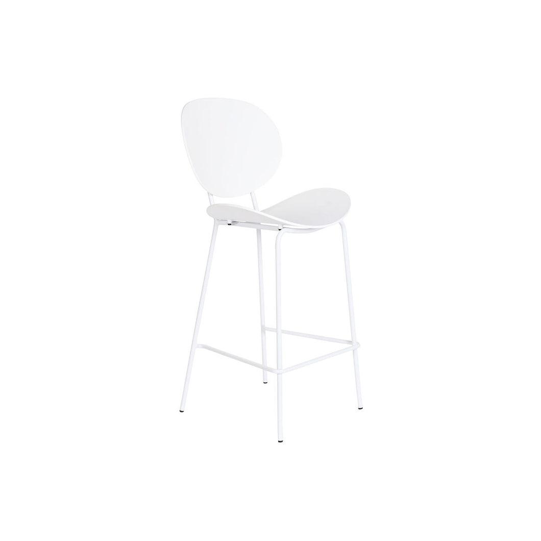 Krakk DKD Home Decor Svart Metall Hvit polypropylen (52,5 x 49 x 104 cm)