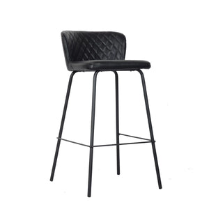 Krakk DKD Home Decor Svart Metall PU (40 x 42,5 x 81,5 cm)