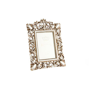 Fotoramme DKD Home Decor Gyllen Harpiks Shabby Chic (18 x 2 x 25 cm)