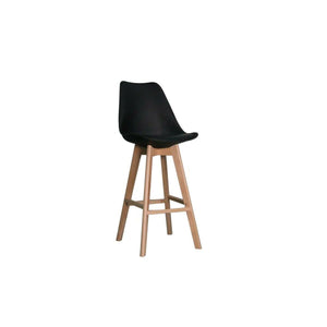 Krakk DKD Home Decor 57,5 x 50,5 x 109 cm Svart Polyuretan Bøk