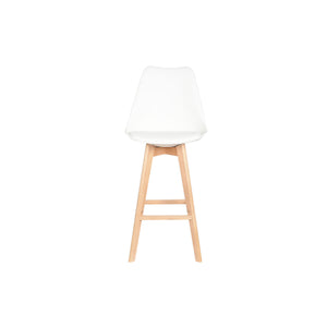 Krakk DKD Home Decor 48,5 x 55 x 109 cm Hvit Polyuretan Bøk