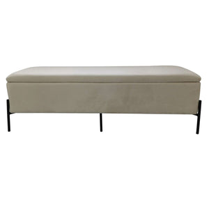 Krakk DKD Home Decor Krem Metall 140 x 40 x 45 cm