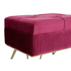 Krakk DKD Home Decor 110 x 42 x 44 cm Metall Rødbrun