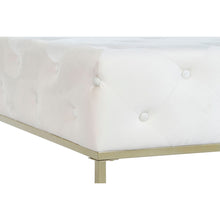 Last inn bildet i Galleri-visningsprogrammet, Krakk DKD Home Decor Hvit Gyllen Metall 100 x 100 x 45 cm
