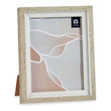 Last inn bildet i Galleri-visningsprogrammet, Fotoramme Brun Hvit Krystall Tre Plast (18,8 x 2 x 24 cm)
