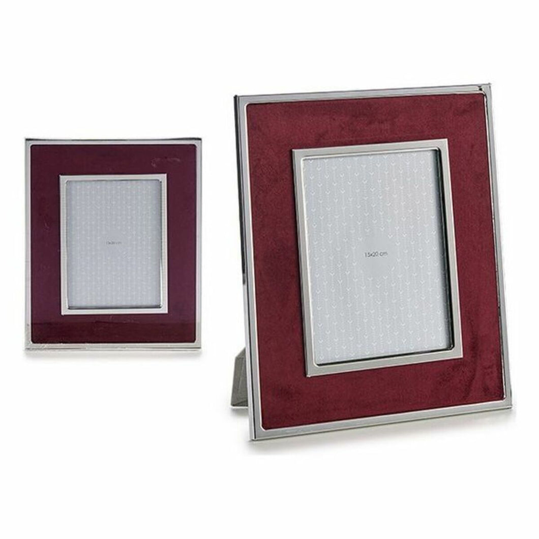 Fotoramme Fløyel Rødbrun (1 x 30,8 x 25,8 cm)