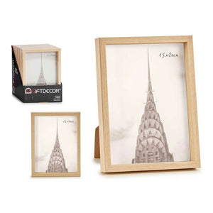 Fotoramme Brun Plast (16,5 x 2 x 21,6 cm)