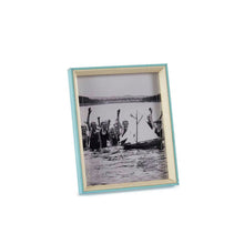 Last inn bildet i Galleri-visningsprogrammet, Fotoramme Blå Lysebrun Krystall Tre MDF (3 x 27 x 22 cm)
