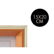 Last inn bildet i Galleri-visningsprogrammet, Fotoramme Brun Krystall Tre MDF (3 x 22 x 17 cm)
