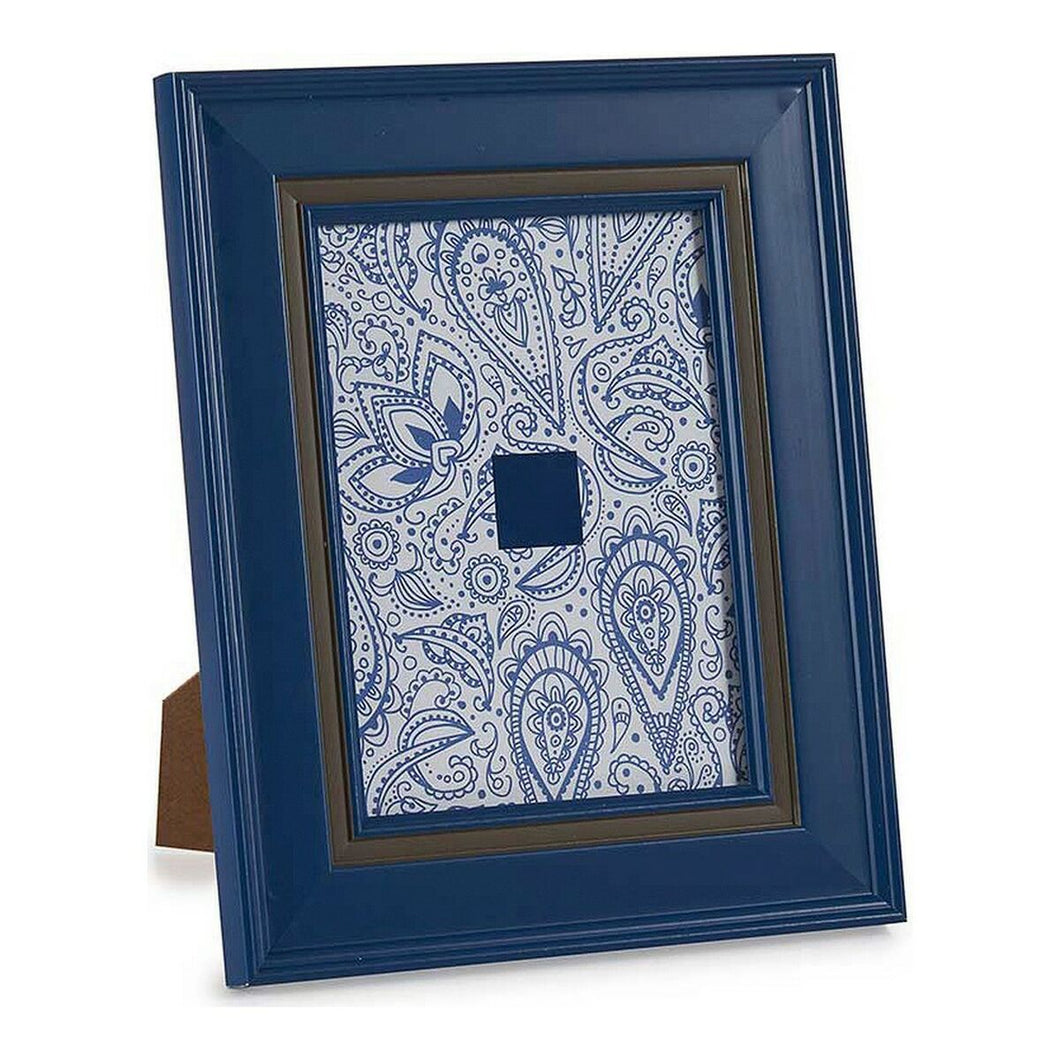 Fotoramme Krystall Blå Plast (2 x 28 x 23 cm)