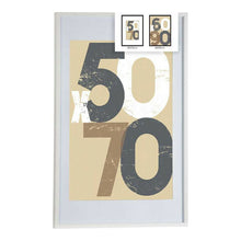 Last inn bildet i Galleri-visningsprogrammet, Fotoramme for vegg Hvit MDF (62,5 x 2,5 x 92,5 cm) (1 uds)
