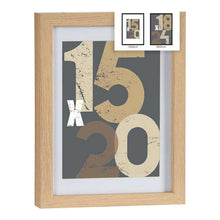 Last inn bildet i Galleri-visningsprogrammet, Fotoramme for vegg Lysebrun MDF (20,5 x 2,5 x 26,5 cm) (1 uds)
